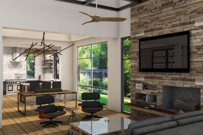 Contemporary House Plan #8314-00024 Additional Photo