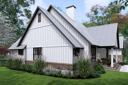 Modern Farmhouse House Plan #9401-00130 Elevation Photo