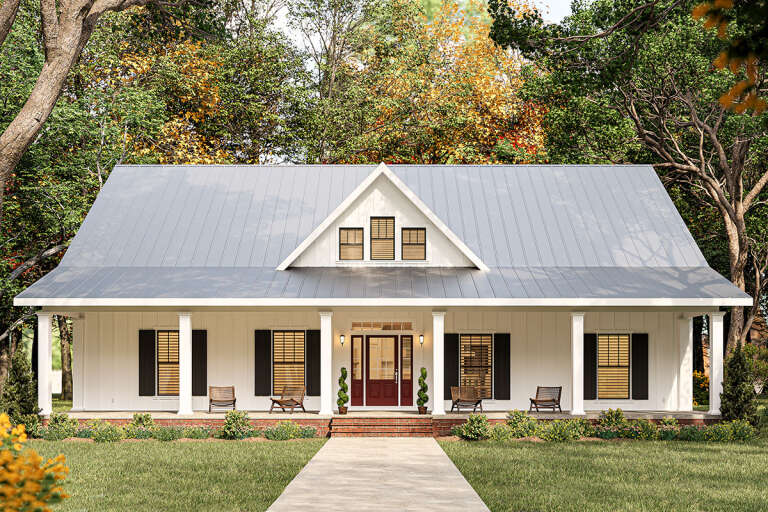 House Plan House Plan #33359 Front Elevation 
