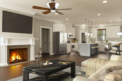 Modern Farmhouse House Plan #1776-00161 Additional Photo