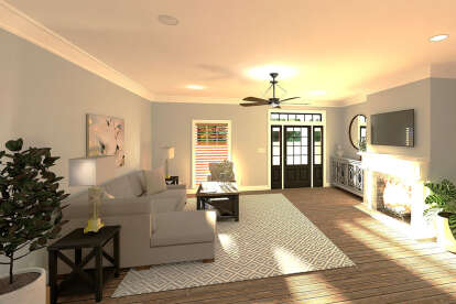 Modern Farmhouse House Plan #1776-00161 Additional Photo