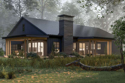 Barn House Plan #963-01152 Elevation Photo