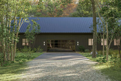 Barn House Plan #963-01152 Elevation Photo