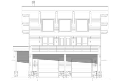 Modern House Plan #940-01308 Elevation Photo