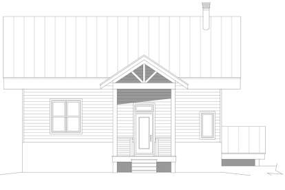 Modern House Plan #940-01308 Elevation Photo