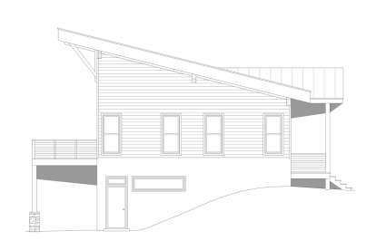 Modern House Plan #940-01308 Elevation Photo