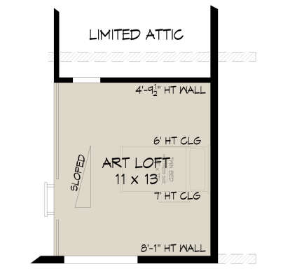 Loft for House Plan #940-01308