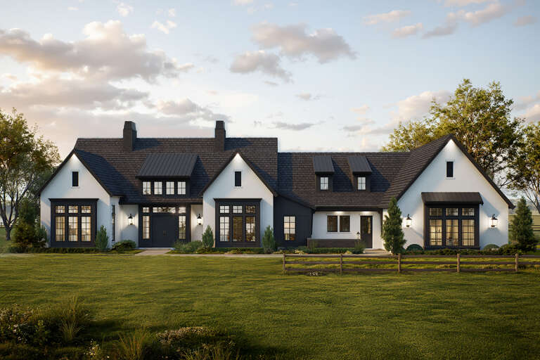 House Plan House Plan #33370 Front Elevation 