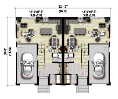 Main Floor  for House Plan #6146-00650