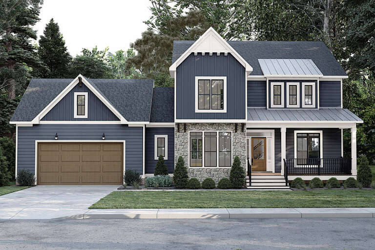 House Plan House Plan #33375 Front Elevation 