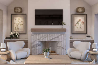 Modern Transitional House Plan #963-01153 Additional Photo