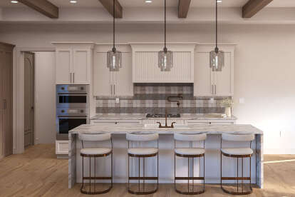 Modern Transitional House Plan #963-01153 Additional Photo