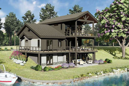 Modern House Plan #940-01311 Elevation Photo