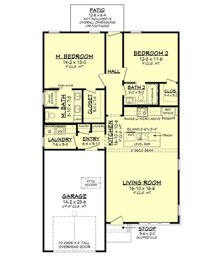 House Plan House Plan #33385 Drawing 1