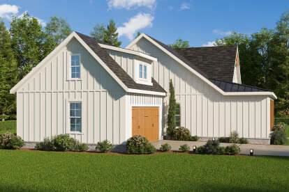 Modern Farmhouse House Plan #009-00449 Elevation Photo
