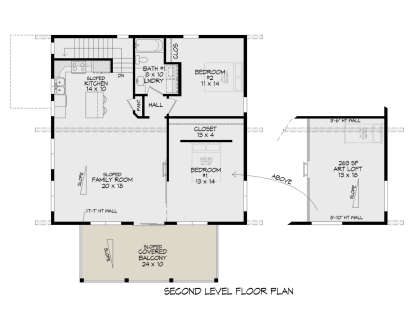 Main Floor/Loft for House Plan #940-01312