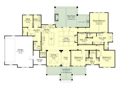 Main Floor  for House Plan #7516-00087