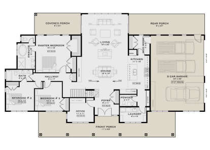 Main Floor  for House Plan #5984-00030
