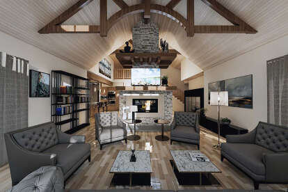 Modern Farmhouse House Plan #5984-00030 Additional Photo