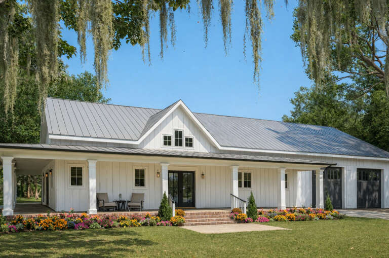 House Plan House Plan #33391 Angled Front Elevation