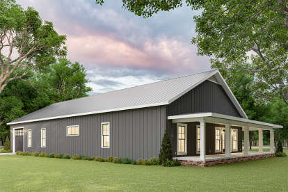 Barn House Plan #1776-00162 Elevation Photo