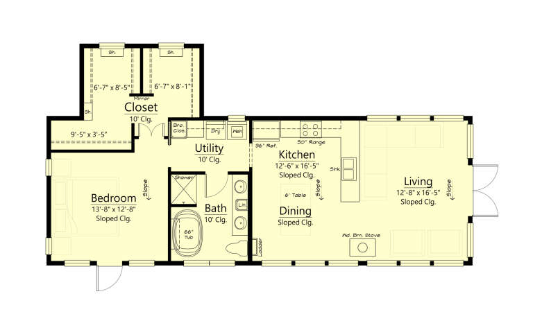 House Plan House Plan #33392 Drawing 1