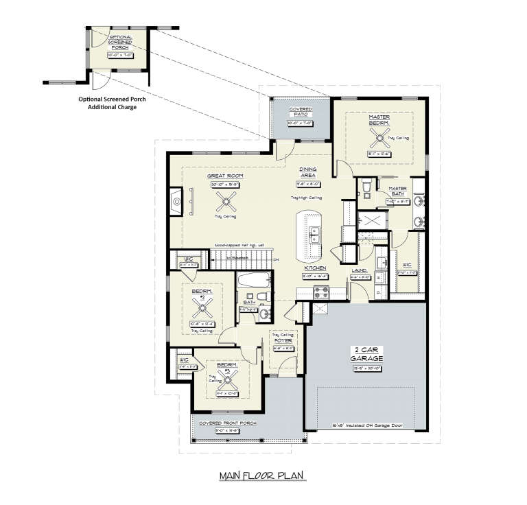 House Plan House Plan #33393 Drawing 1