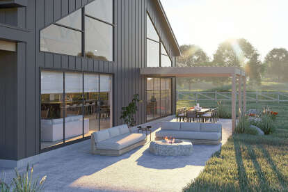 Barn House Plan #963-01154 Elevation Photo