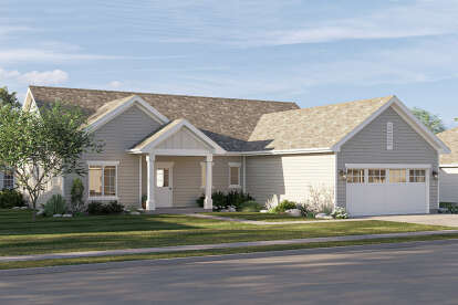 Traditional House Plan #963-01155 Elevation Photo