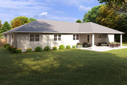 Traditional House Plan #2802-00402 Elevation Photo