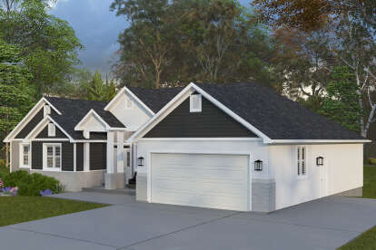 Craftsman House Plan #2802-00403 Elevation Photo