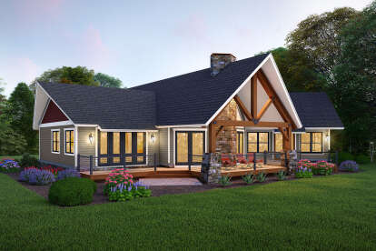Craftsman House Plan #940-01313 Elevation Photo