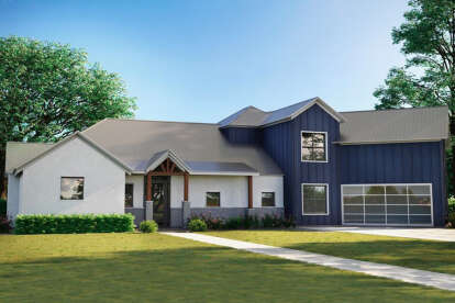 Modern Farmhouse House Plan #8314-00030 Elevation Photo