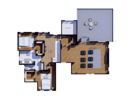 Second Floor for House Plan #8314-00035