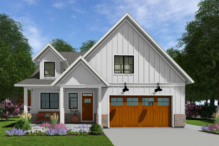 House Plan House Plan #33409 Front Elevation 