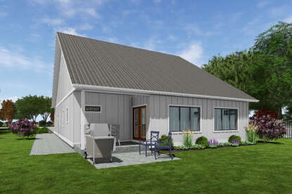 Modern Farmhouse House Plan #2699-00054 Elevation Photo