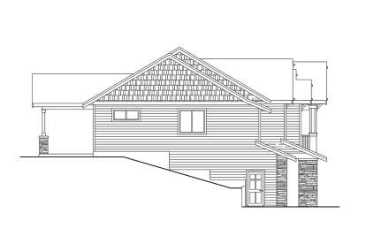 Mountain House Plan #035-01151 Elevation Photo