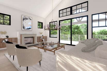 Mountain House Plan #035-01151 Additional Photo