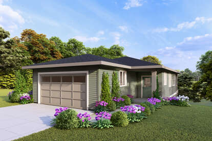 Traditional House Plan #035-01152 Elevation Photo