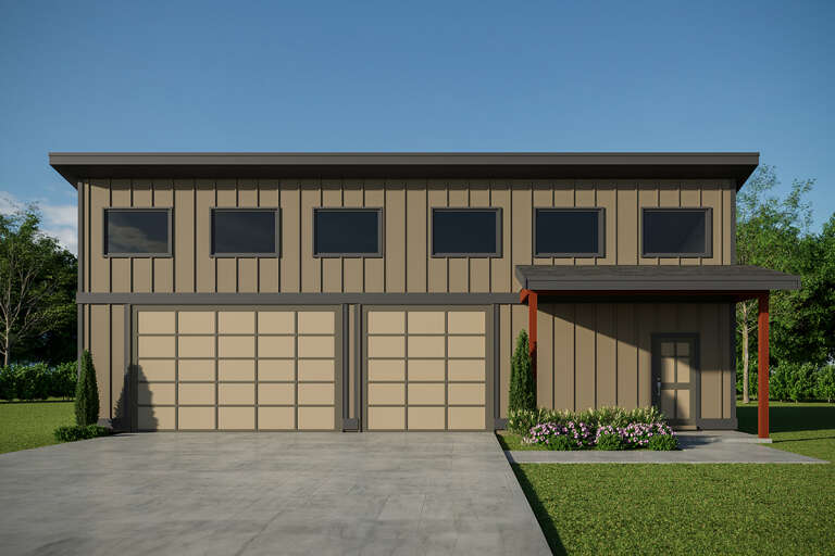 House Plan House Plan #33412 Front Elevation 