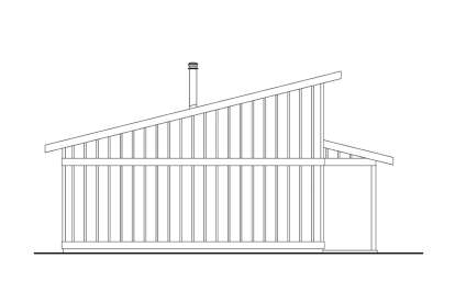 Modern House Plan #035-01153 Elevation Photo