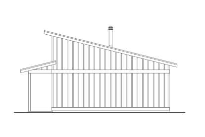 Modern House Plan #035-01153 Elevation Photo
