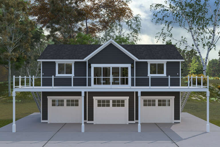 House Plan House Plan #33414 Front Elevation 