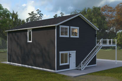 Craftsman House Plan #2802-00404 Elevation Photo