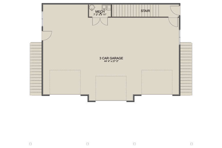 House Plan House Plan #33414 Drawing 1