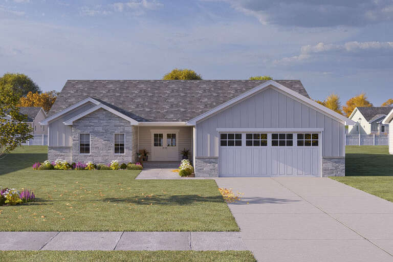 House Plan House Plan #33416 Front Elevation 