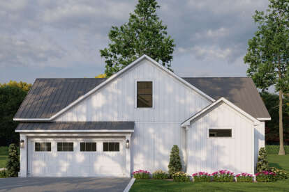 Modern Farmhouse House Plan #8318-00432 Elevation Photo