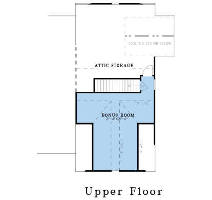 Bonus Room for House Plan #8318-00432