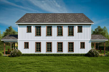 Traditional House Plan #699-00409 Elevation Photo