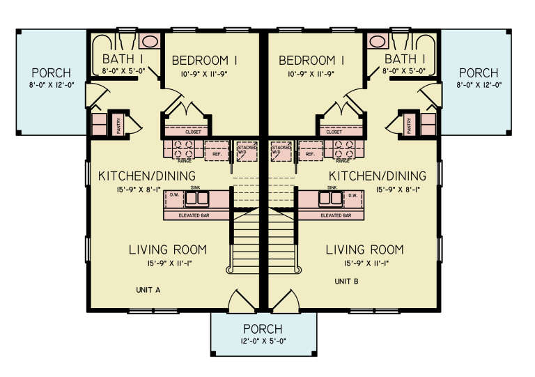 House Plan House Plan #33418 Drawing 1